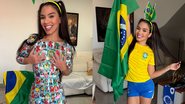 Kellyta Tharys lançou campanha para completar álbum da Copa do Mundo