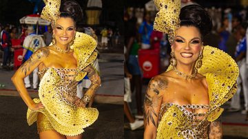 Milene Gonzalez desfila como da Acadêmicos do Tucuruvi em 2026 - Fotos: Roberto Batista / Renato Cipriano - Zuleika Ferreira - Divulgação