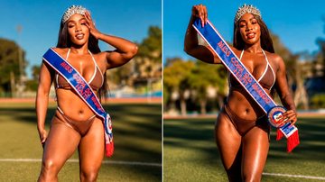 Ana Francisco é eleita em concurso de beleza internacional - Fotos: Divulgação