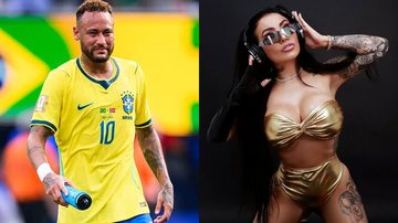 DJ Monaliny e MC Elvis, referência do brega funk, lançam batida envolvente para Neymar - Fotos: Reprodução