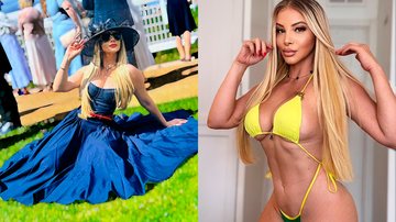 Paty Blond é coroada Miss Inglaterra no mundial de futebol - Fotos: Divulgação