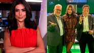 Naty Curvelo vai substituir a titular Flávia Noronha no programa ao vivo de hoje - Fotos: Divulgação
