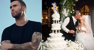 Adam ficou sabendo do casamento dos colegas de reality através da imprensa - Reprodução/Instagram/@adamlevine/@gwenstefani
