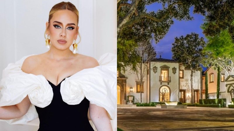 Adele compra mansão de Sylvester Stallone - Foto: Reprodução / Divulgação / Instagram
