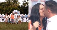 Adriana Lima posta detalhes de chá revelação nas redes sociais - Foto: Reprodução / TikTok