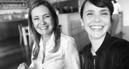 Atriz compareceram para as gravações da vinheta de fim de ano da Globo - Reprodução / Instagram @deborafalabellaoficial