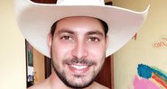 Caio tem 32 anos e é natural de Anápolis, em Goiás, onde é fazendeiro na propriedade de seu pai - Foto: Reprodução/Instagram@afiune_caio