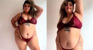 Aila Menezes fez vídeo de lingerie e falou de autoestima - Foto: Reprodução/ Instagram@ailamenezes