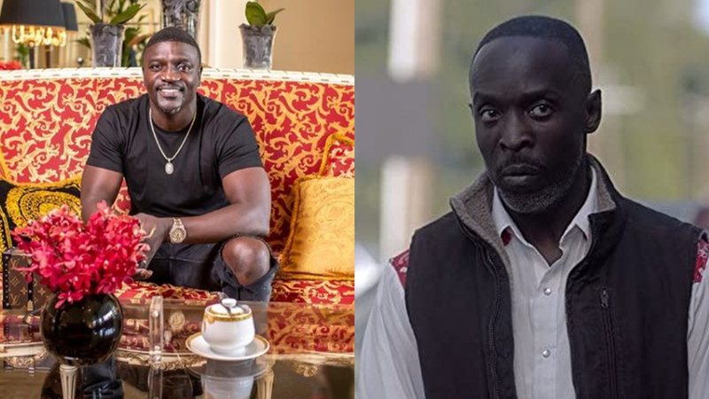 Akon comenta a morte de Michael K. Williams - Foto: Reprodução / Instagram @akon / IMDb