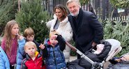 Hilaria e Baldwin são pais de Rafael, Carmen, Leonardo, Romeo, Eduardo e Lucia - Reprodução / Instagram @hilariabaldwin