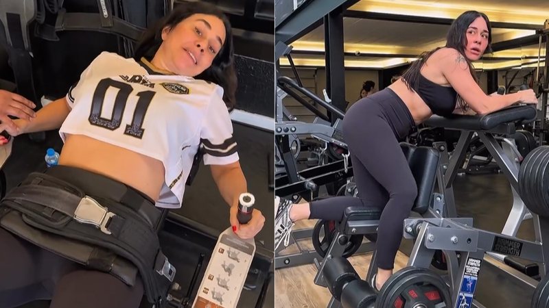 Alessandra Negrini mostrou treino na academia e recebeu elogios - Foto: Reprodução/ Instagram@alessandranegrini