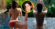 Alexandra Daddario mostrou banho de piscina nua e recebeu elogios - Foto: Reprodução/ Instagram@alexandradaddario