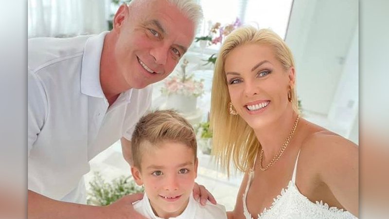 Alexandre Correa, Ana Hickmann e filho - Reprodução/Instagram@alewin71