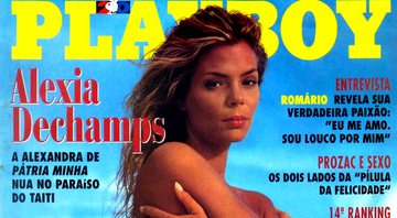 Alexia Dechamps lembrou foto de seu ensaio icônico para a Playboy - Foto: Divulgação