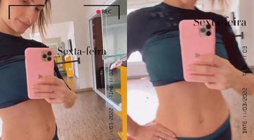 Aline de Pádua mostra corpo 41 dias após dar à luz - Foto: Reprodução / Instagram