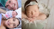 Aline e Daniel já são pais de Lara, de 12 anos, e de Luiza, de 10 anos - Foto: Reprodução / Instagram @lilipadua