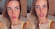 Aline compartilhou desabafo com os seguidores em seu Instagram sobre ficar longe do filho - Reprodução/Instagram