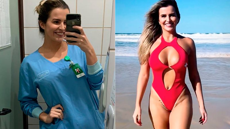 Ex-enfermeira Aline Limas foi eleita a “mais sexy do mundo” pelo jornal Daily Star - Foto: Reprodução/ Instagram@alinelimasoficial