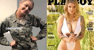 Aleen N. Johnson estampou a capa da Playboy em três países - Foto: Reprodução/ Instagram e Divulgação