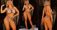Amanda França compartilhou vídeo de campanha de lingerie - Foto: Reprodução/ Instagram@amandafranca.oficial