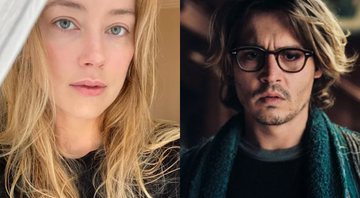Amber Heard e Johnny Depp - Foto: Reprodução / Instagram / IMDb