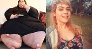 Amber Rachdi chegou a pesar 317 quilos no auge da compulsão alimentar - Foto: Reprodução/ Instagram@amberrachdi