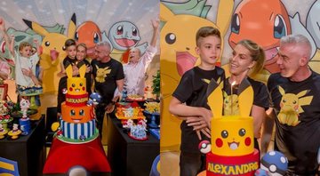 Ana Hickmann prepara festa com o tema Pokémon para seu filho - Foto: Reprodução / Instagram
