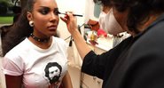 Ana Lekker posou com uma camiseta fazendo campanha para Lula - Foto: Reprodução