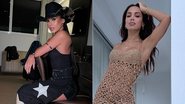 Ana Castela recebeu cantada de Anitta após mostrar figurino de show - Foto: Reprodução/ Instagram@anacastelacantora e @anitta