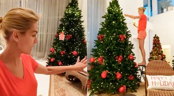 Ana Hickmann mostrou decoração gigante de Natal em sua mansão - Foto: Reprodução/ Instagram@ahickmann