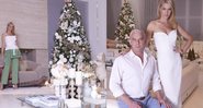 Apresentadora relembrou Natal difícil no último ano, enquanto Alexandre ainda estava em tratamento - Reprodução / André Loretti
