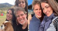 Apresentadora apareceu em momentos de lazer com a família - Reprodução / Instagram @anapaulapadraooficial