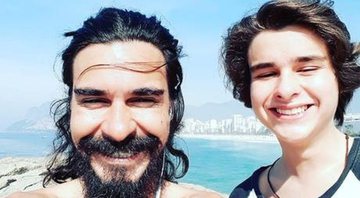 André Gonçalves e o filho, Pedro Arthur - Reprodução/Instagram