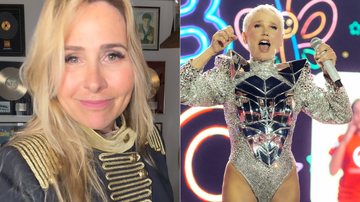 Andréa Sorvetão opinou sobre o figurino de Xuxa em turnê - Foto: Reprodução/ Instagram@andreasorvetaooficial e @bladmeneghel