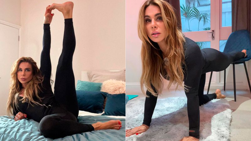 Andréa Sunshine mostrou posições que ajudam a perder calorias durante o sexo - Foto: Reprodução/ Instagram@andrea__sunshinee
