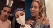 Ator compartilhou video em que mostra chef cozinhando para o casal - Reprodução / Instagram @alan.victorrr
