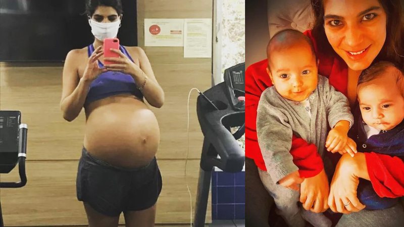 Andreia fez uma reflexão sobre sua gravidez ao celebrar o Dia da Gestante - Reprodução/Instagram/@sadiandreia