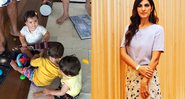 Jornalista brincou ao comentar que Alice estava no domínio ao segurar instrumento nas mãos - Foto: Reprodução / Instagram @sadiandreia
