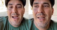 André Marques contou que tem dificuldades para comer alguns alimentos - Foto: Reprodução/ Instagram@euandremarques