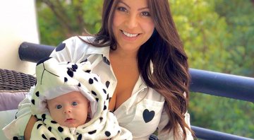 Andressa Miranda é mãe do pequeno Bendo, de três meses - Foto: Reprodução/ Instagram