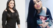 Andressa disse que está tentando malhar diariamente, mas não consegue retornar ao peso anterior à gestação - Reprodução/Instagram