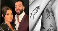 Andressa Suita mostrou nova tatuagem que fez com Gusttavo Lima - Foto: Reprodução/ Instagram@andressasuita