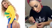 Andressa revelou no início do ano que começou um novo negócio e que iria trabalhar como manicure - Reprodução/Instagram