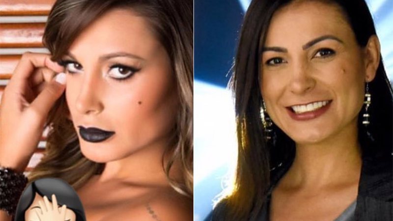 Andressa Urach postou montagem para mostrar antes e depois e falou sobre maquiagem - Foto: Reprodução/ Instagram
