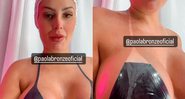 Andressa Urach atualizou o bronzeado e exibiu as marquinhas na web - Foto: Reprodução/ Instagram@andressaurachoficial