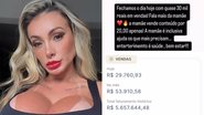 Andressa Urach exibiu faturamento recorde em plataforma de conteúdo - Foto: Reprodução/ Instagram@andressaurachoficial