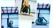 Angélica publica fotos em momento de concentração no ioga - Foto: Reprodução / Instagram