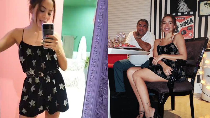 Cantora usou um vestido da grife Yves Saint Laurent de US$ 10,7 mil, cerca de R$ 60,7 mil - Reprodução / Instagram @anitta