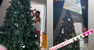 Anitta prepara a árvore de Natal em sua casa com música de Mariah Carey, que reposta e elogia - Reprodução/Instagram