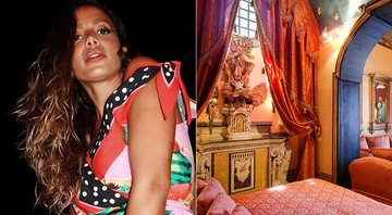 Anitta está hospedada em palácio luxuoso na Itália - Foto: Reprodução/ Instagram